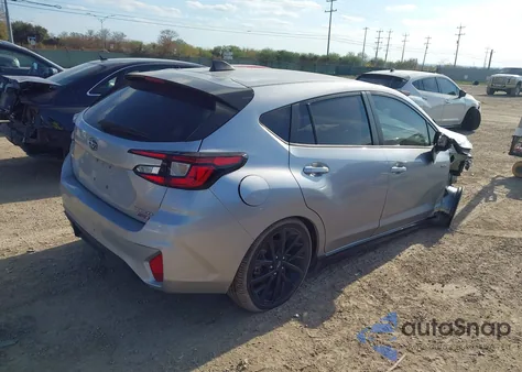 2024 Subaru Impreza Rs 5-Door z USA, uszkodzony, nr VIN JF1GUHJC4R8346325